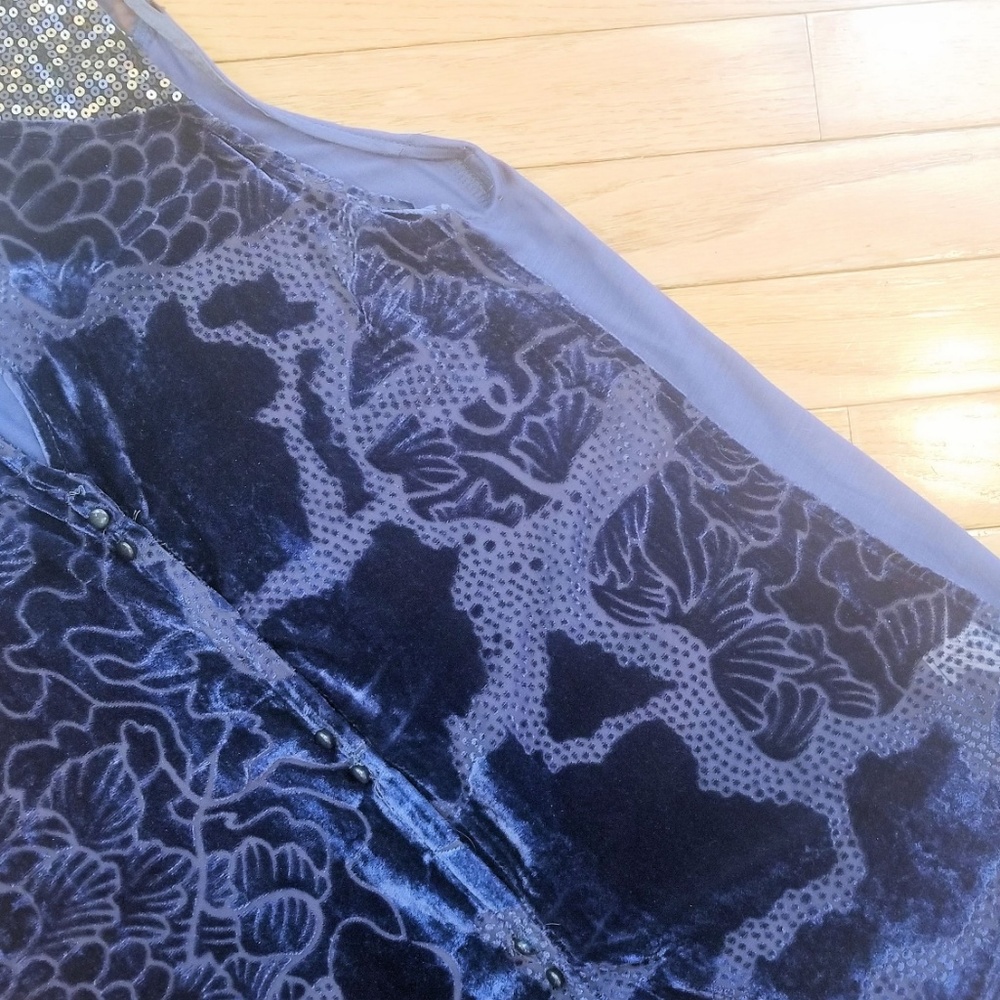 Sequined Velvet Ileana Top - Brand new and fab! - Picture 5 of 9